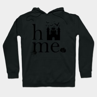 Halloween Family  Home Haunted Mansion Castle Women Men Kids Hoodie